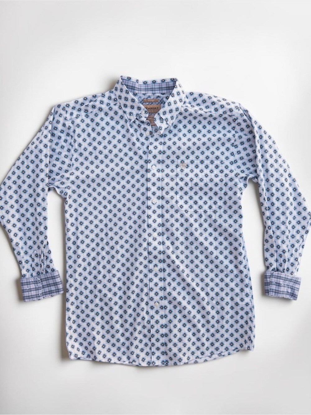 Ariat Men's Wrinkle Free Kobe Fitted Shirt